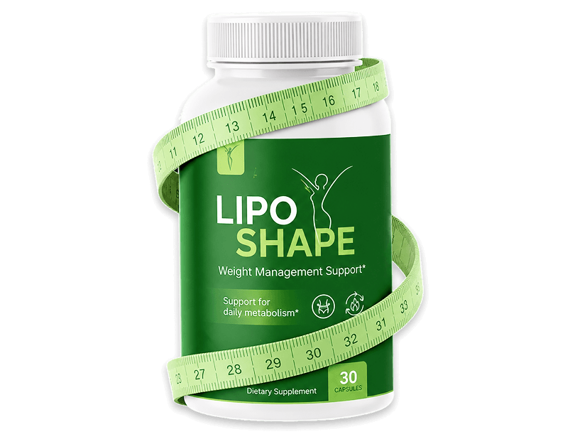 LIPO SHAPE – Weight Management Support supplement bottle